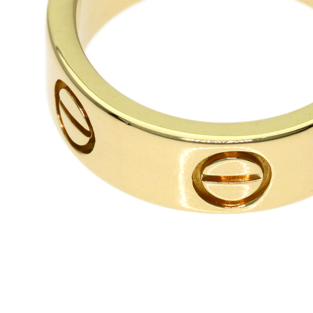 CARTIER love ring #48 Ring K18 Yellow Gold Ladies [Used]