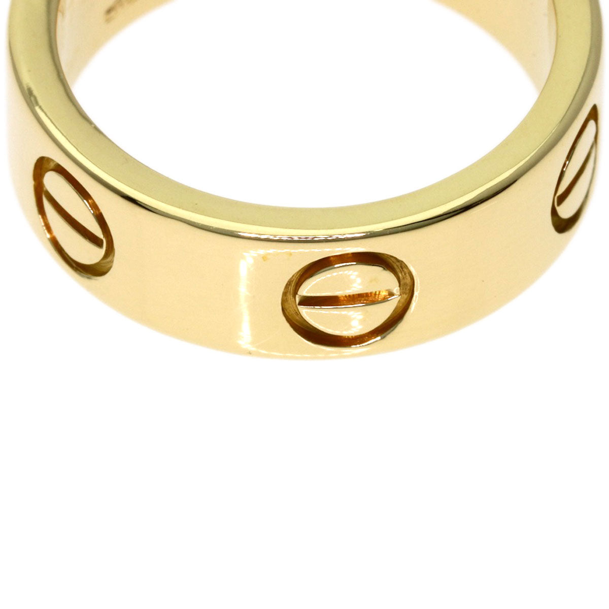 CARTIER love ring #48 Ring K18 Yellow Gold Ladies [Used]