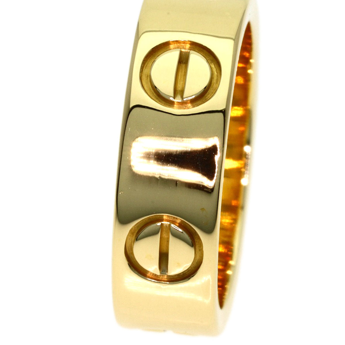 CARTIER love ring #48 Ring K18 Yellow Gold Ladies [Used]