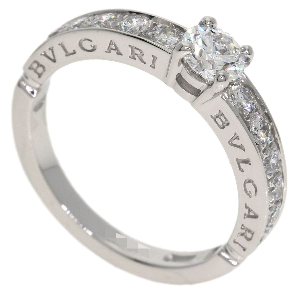 BVLGARI Dedicata a Venezia 1503 Diamond Ring Platinum PT950 Ladies [Used]
