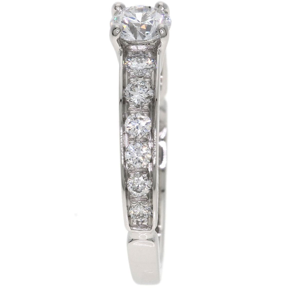 BVLGARI Dedicata a Venezia 1503 Diamond Ring Platinum PT950 Ladies [Used]