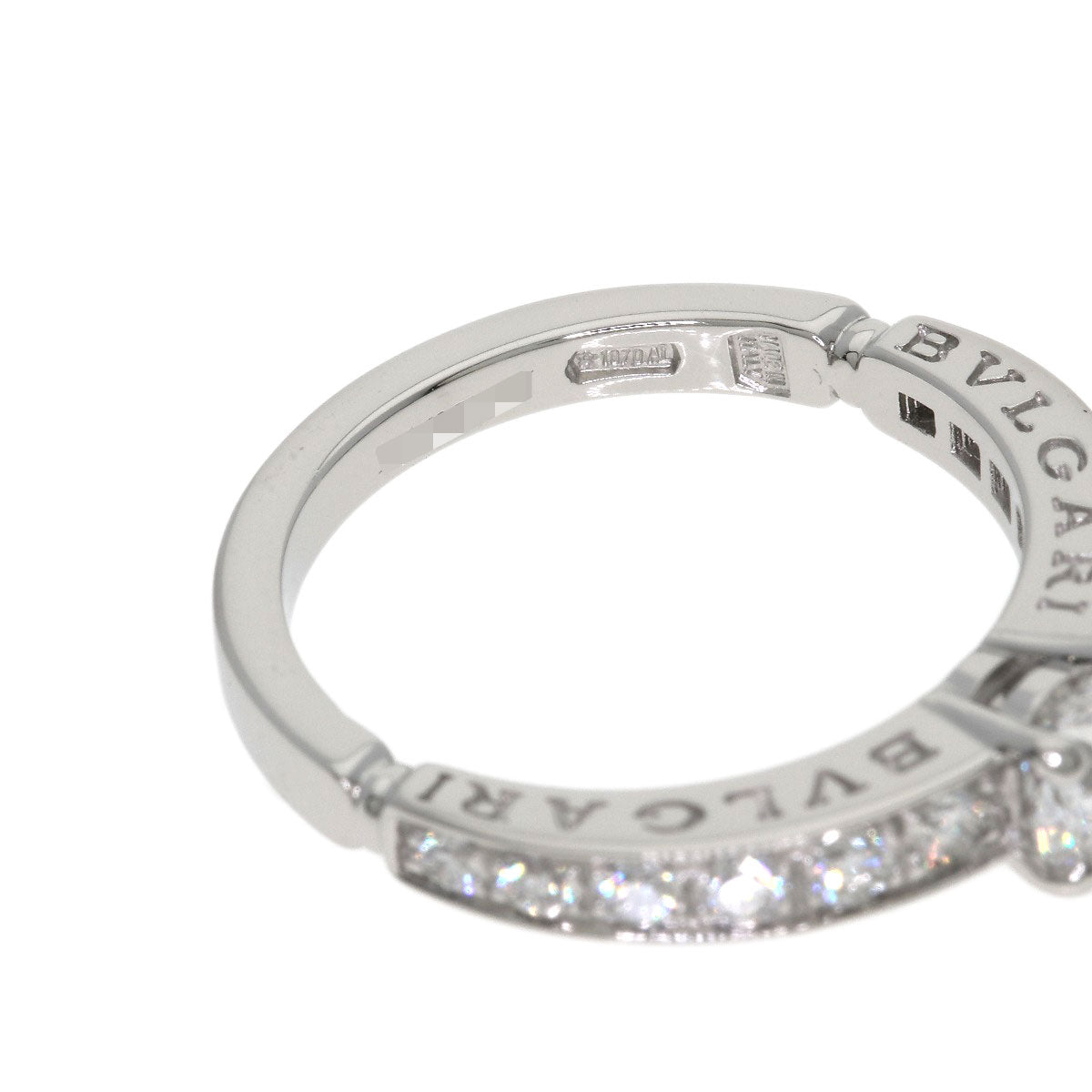 BVLGARI Dedicata a Venezia 1503 Diamond Ring Platinum PT950 Ladies [Used]
