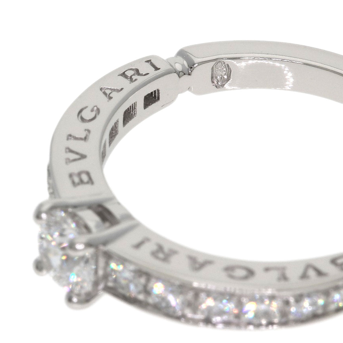 BVLGARI Dedicata a Venezia 1503 Diamond Ring Platinum PT950 Ladies [Used]