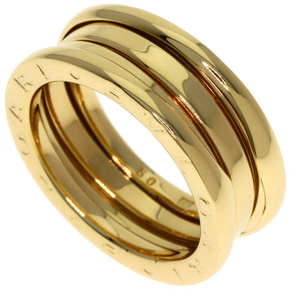 BVLGARI B.zero1 2 band #50 Ring K18 Yellow Gold Ladies [Used]