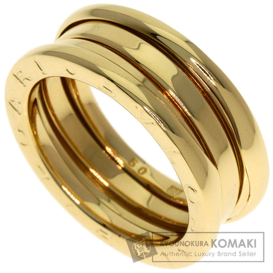 BVLGARI B.zero1 2 band #50 Ring K18 Yellow Gold Ladies [Used]