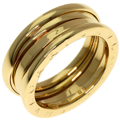 BVLGARI B.zero1 2 band #50 Ring K18 Yellow Gold Ladies [Used]