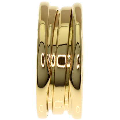 BVLGARI B.zero1 2 band #50 Ring K18 Yellow Gold Ladies [Used]