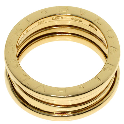 BVLGARI B.zero1 2 band #50 Ring K18 Yellow Gold Ladies [Used]