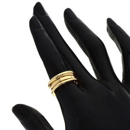 BVLGARI B.zero1 2 band #50 Ring K18 Yellow Gold Ladies [Used]