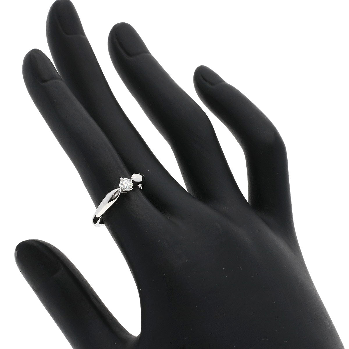 BVLGARI Dedicata a Venezia Diamond E-IF-EX Ring Platinum PT950 Ladies [Used]