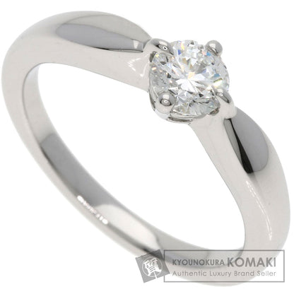 BVLGARI Dedicata a Venezia Diamond F-VVS2-EX Ring Platinum PT950 Ladies [Used]