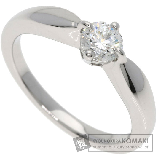 BVLGARI Dedicata a Venezia Diamond F-VVS2-EX Ring Platinum PT950 Ladies [Used]
