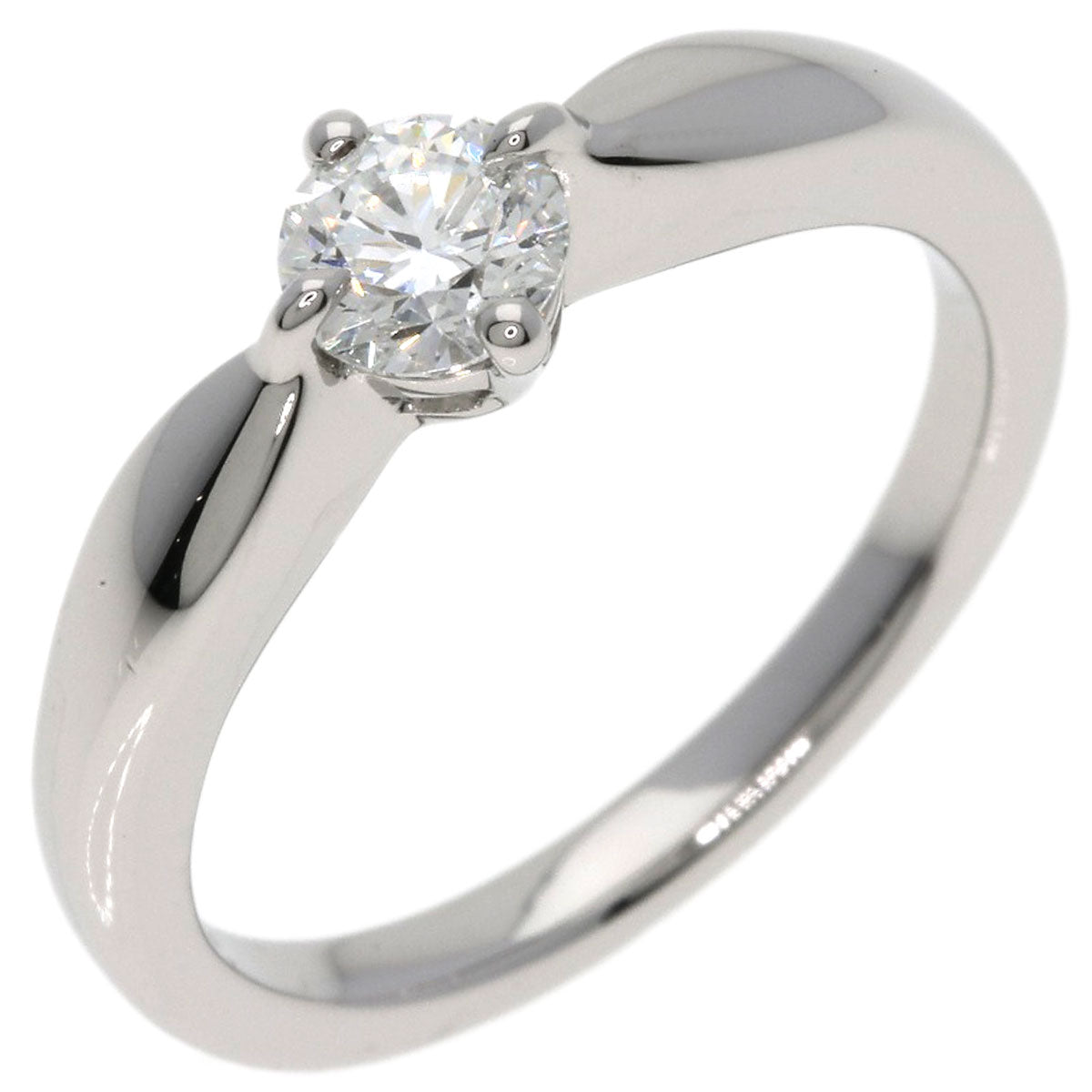 BVLGARI Dedicata a Venezia Diamond F-VVS2-EX Ring Platinum PT950 Ladies [Used]