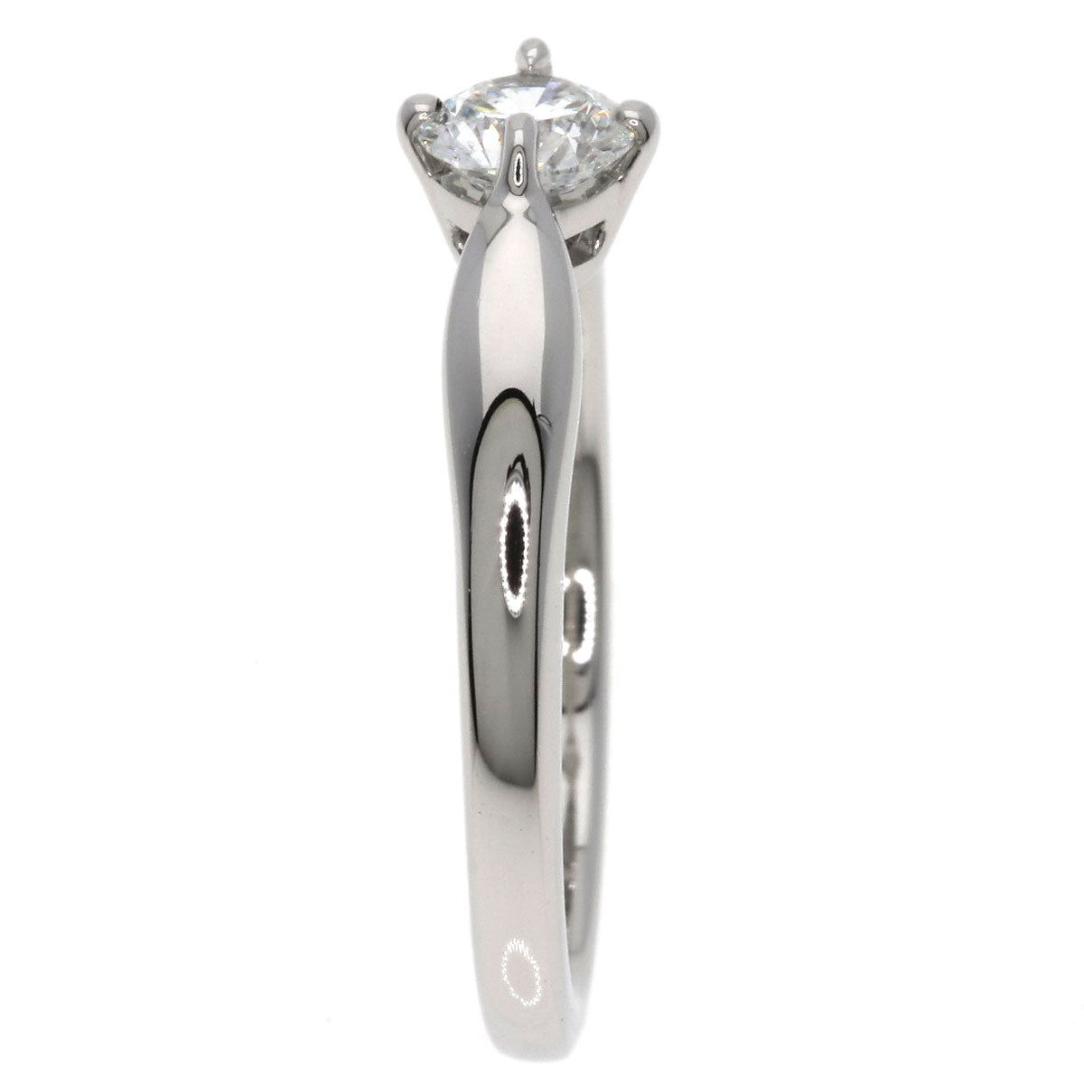 BVLGARI Dedicata a Venezia Diamond F-VVS2-EX Ring Platinum PT950 Ladies [Used]