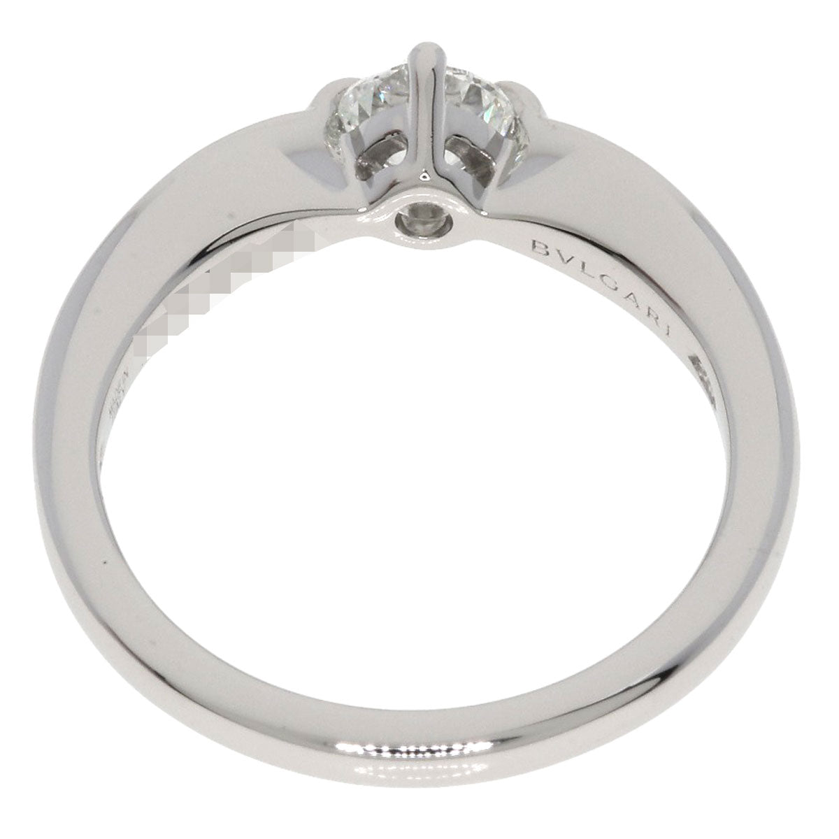 BVLGARI Dedicata a Venezia Diamond F-VVS2-EX Ring Platinum PT950 Ladies [Used]