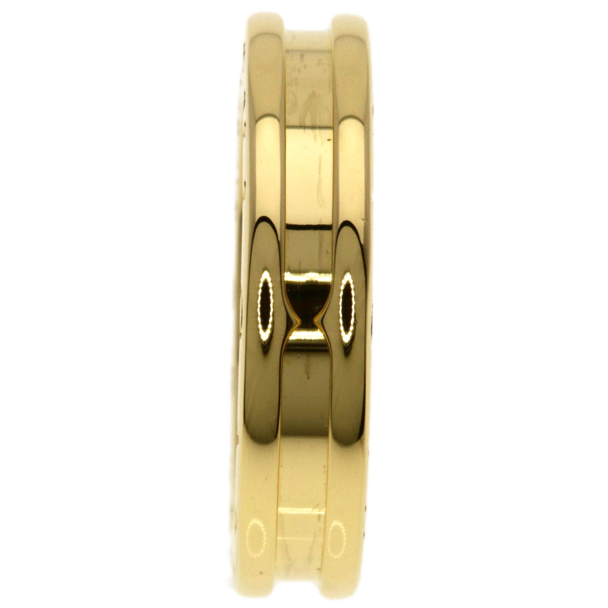 BVLGARI B.zero1 1 band #50 Ring K18 Yellow Gold Ladies [Used]
