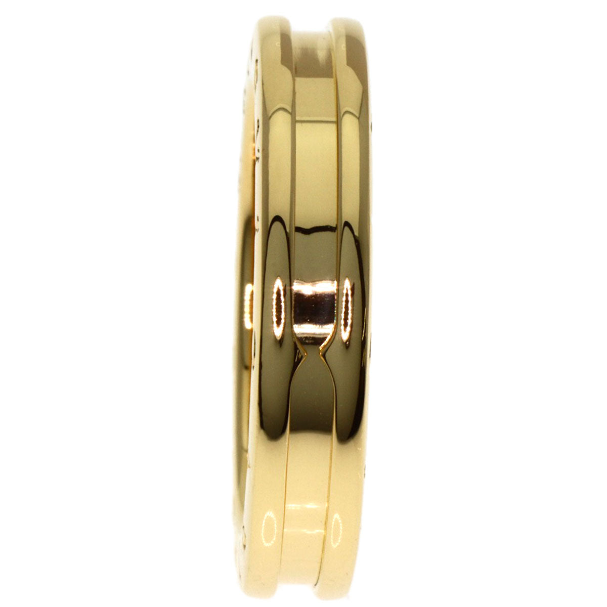 BVLGARI B.zero1 1 band #59 Ring K18 Yellow Gold Ladies [Used]