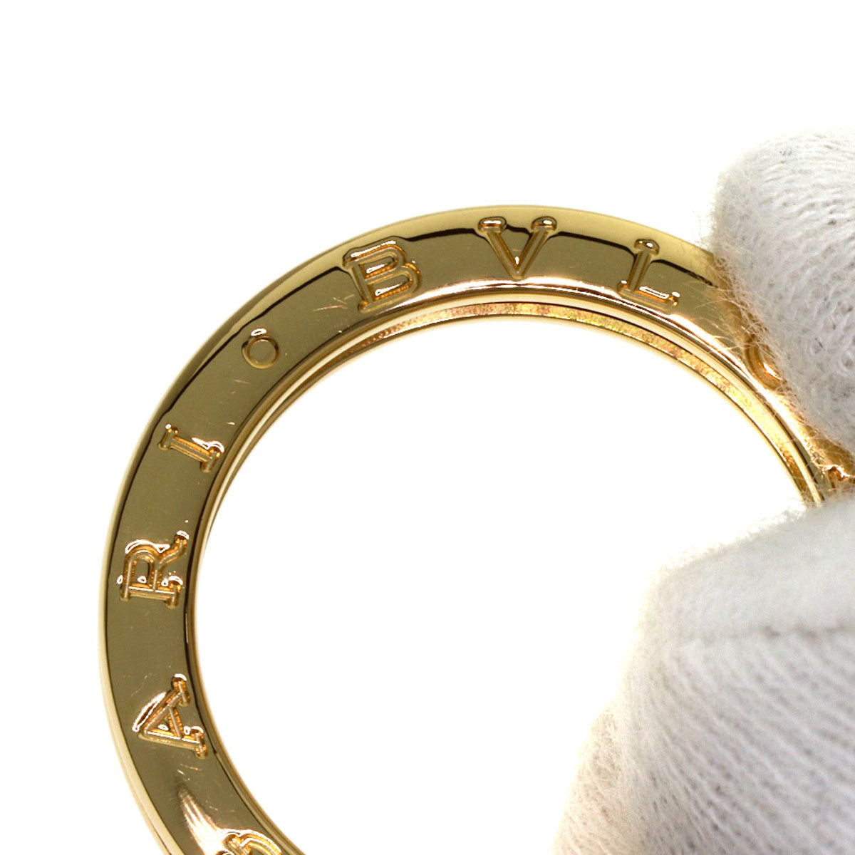 BVLGARI B.zero1 1 band #59 Ring K18 Yellow Gold Ladies [Used]