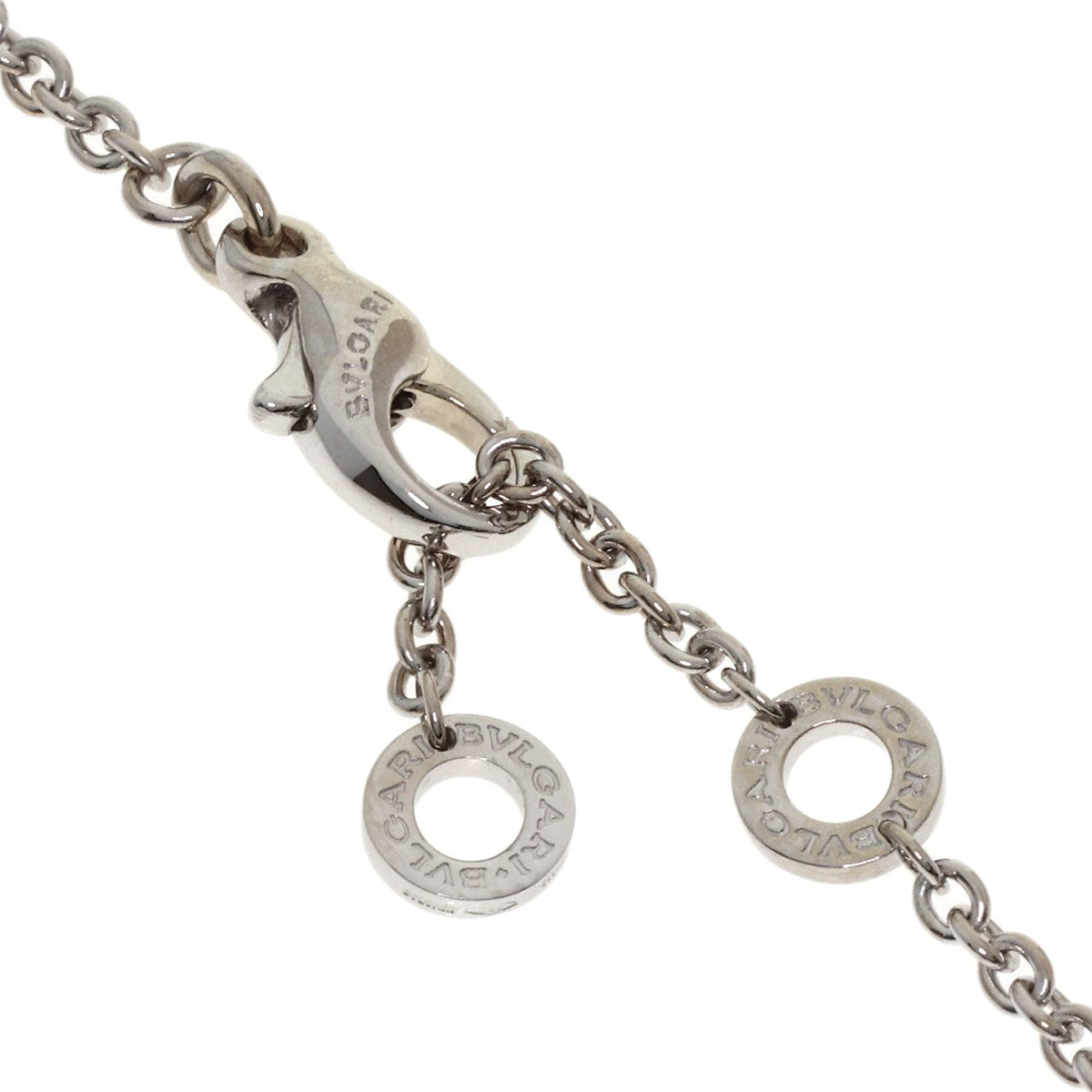 BVLGARI Asturale Cerki Necklace K18 White Gold CeramicLadies [Used]