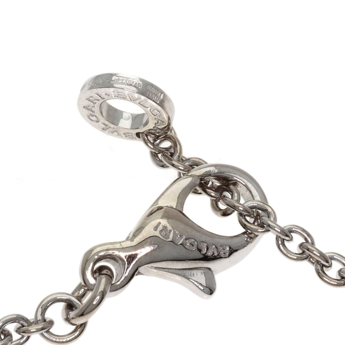 BVLGARI Asturale Cerki Necklace K18 White Gold CeramicLadies [Used]