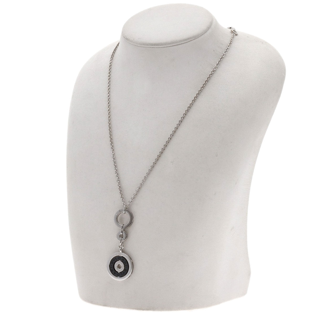BVLGARI Asturale Cerki Necklace K18 White Gold CeramicLadies [Used]