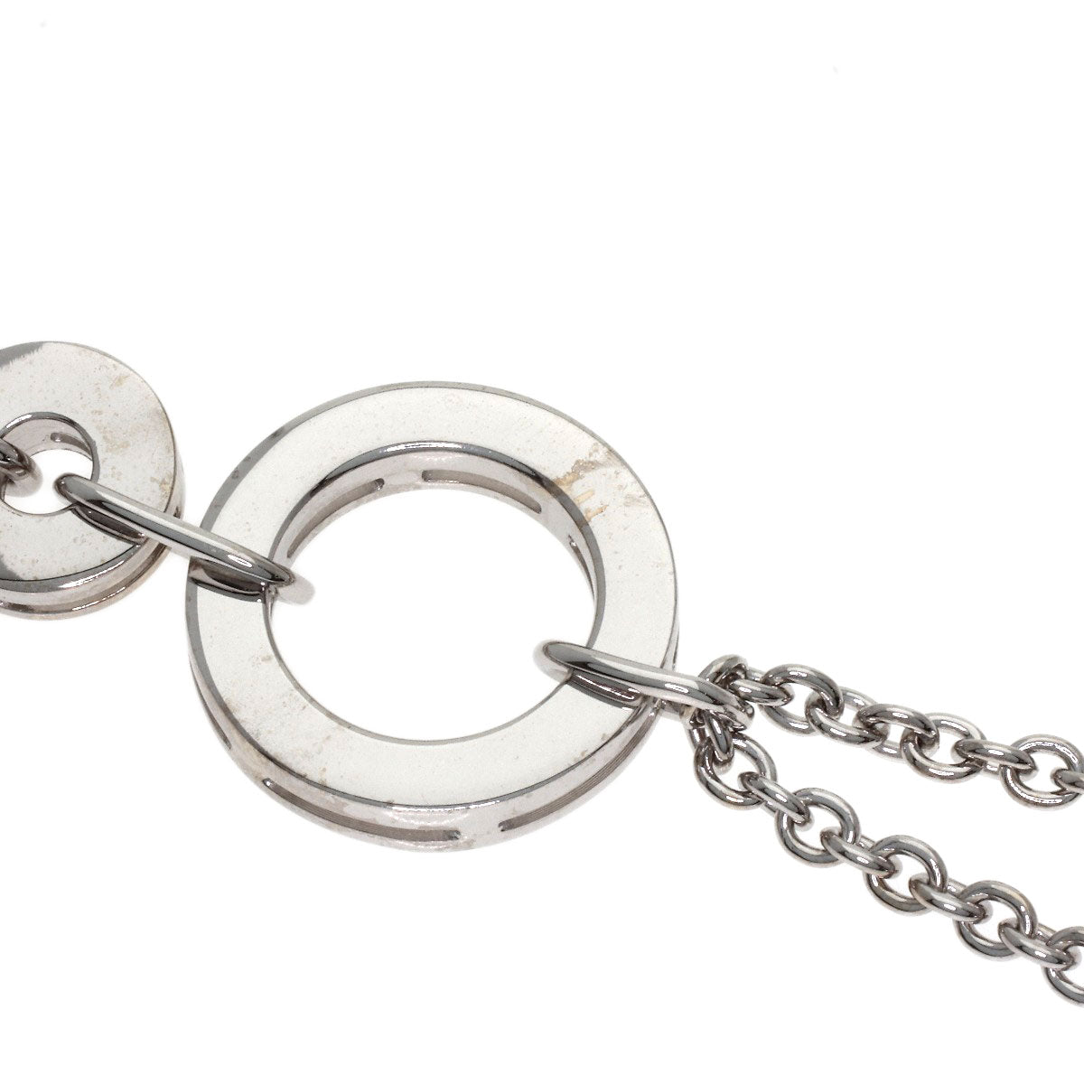 BVLGARI Asturale Cerki Necklace K18 White Gold CeramicLadies [Used]