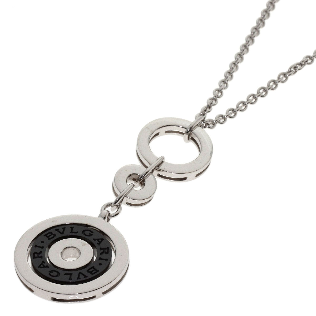 BVLGARI Asturale Cerki Necklace K18 White Gold Ladies [Used]