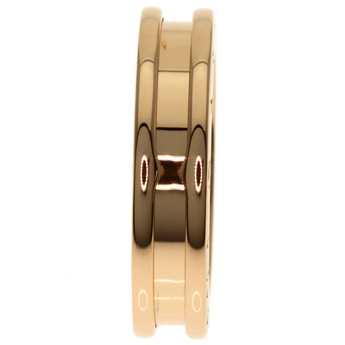 BVLGARI B.zero1 1 band #48 Ring K18 Pink Gold Ladies [Used]