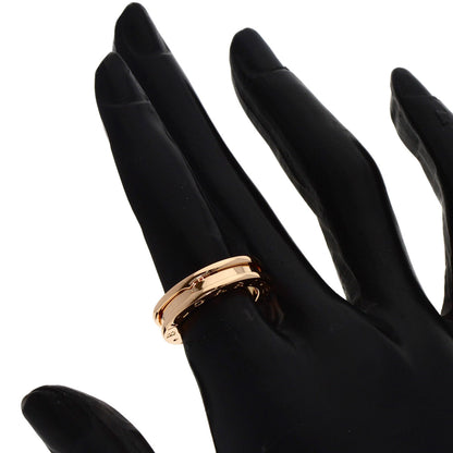 BVLGARI B.zero1 1 band #48 Ring K18 Pink Gold Ladies [Used]