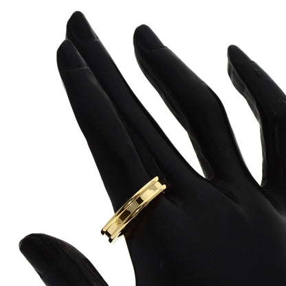 BVLGARI B.zero1 1 Band #61 Ring K18 Yellow Gold Ladies [Used]