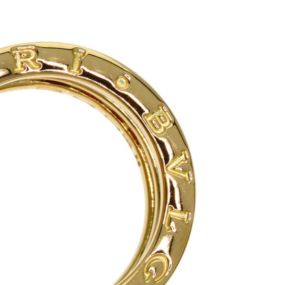 BVLGARI B.zero1 2 band #55 Ring K18 Yellow Gold Ladies [Used]