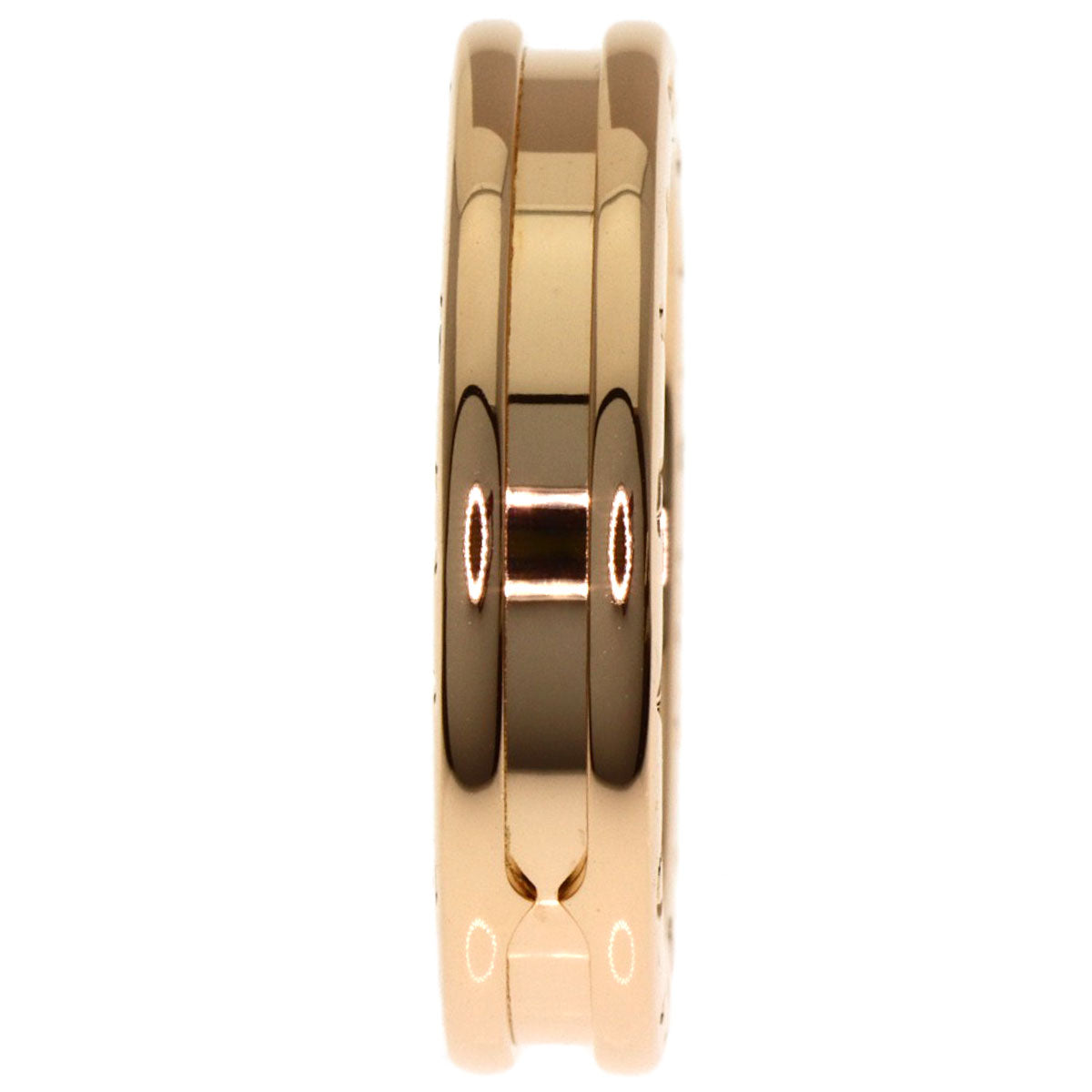 BVLGARI B.zero1 1 band #52 Ring K18 Pink Gold Ladies [Used]
