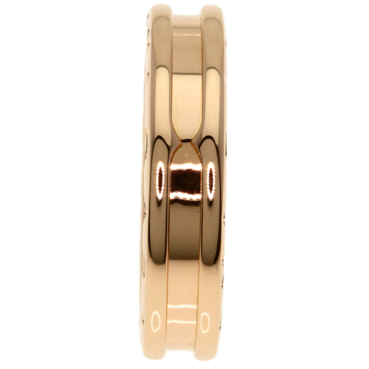 BVLGARI B.zero1 1 band #49 Ring K18 Pink Gold Ladies [Used]