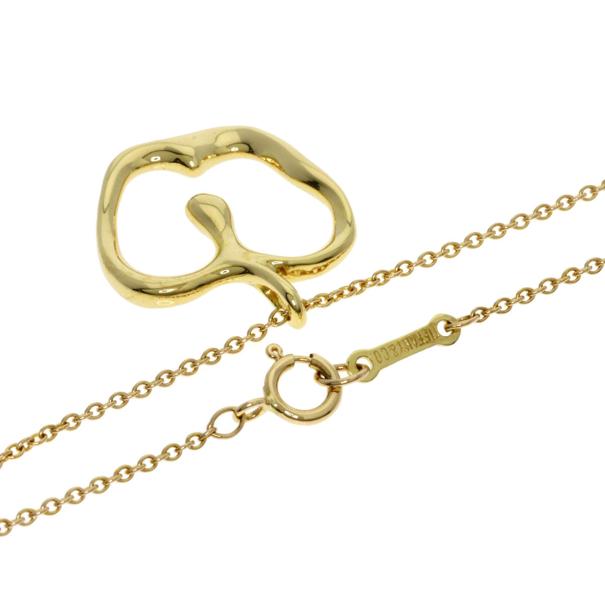 TIFFANY&Co. Apple Necklace K18 Yellow Gold Ladies [Used]