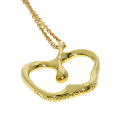 TIFFANY&Co. Apple Necklace K18 Yellow Gold Ladies [Used]