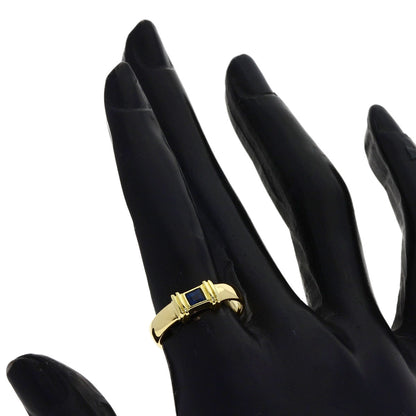 TIFFANY&Co. Stacking sapphire Ring K18 Yellow Gold Ladies [Used]