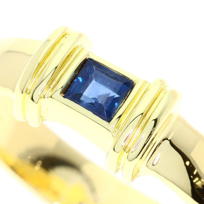 TIFFANY&Co. Stacking sapphire Ring K18 Yellow Gold Ladies [Used]