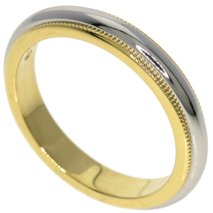 TIFFANY&Co. Milgrain Ring K18 Yellow Gold PT950Ladies [Used]