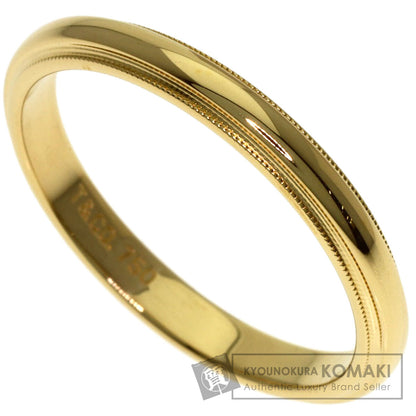 TIFFANY&Co. Milgrain Ring K18 Yellow Gold Ladies [Used]