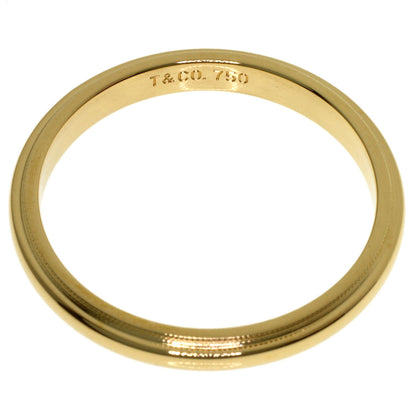 TIFFANY&Co. Milgrain Ring K18 Yellow Gold Ladies [Used]