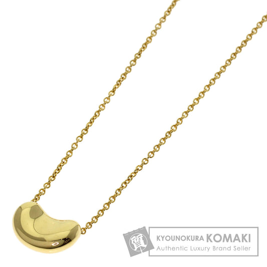TIFFANY&Co. Bean Necklace K18 Yellow Gold Ladies [Used]