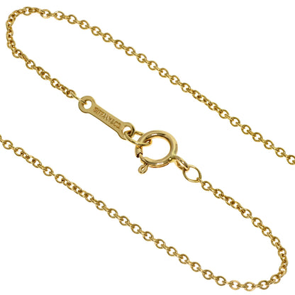 TIFFANY&Co. Bean Necklace K18 Yellow Gold Ladies [Used]