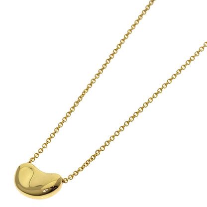 TIFFANY&Co. Bean Necklace K18 Yellow Gold Ladies [Used]