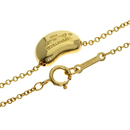 TIFFANY&Co. Bean Necklace K18 Yellow Gold Ladies [Used]