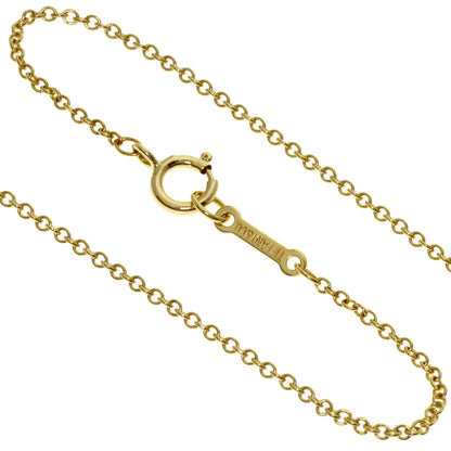 TIFFANY&Co. Bean Necklace K18 Yellow Gold Ladies [Used]