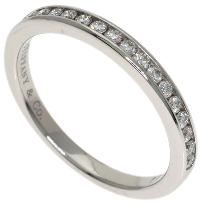 TIFFANY&Co. Half-eternity diamond channel setting Ring Platinum PT950 Ladies [Used]