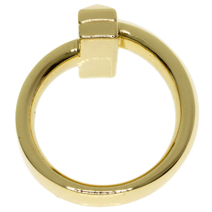 TIFFANY&Co. T one Ring K18 Yellow Gold Ladies [Used]