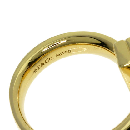 TIFFANY&Co. T one Ring K18 Yellow Gold Ladies [Used]