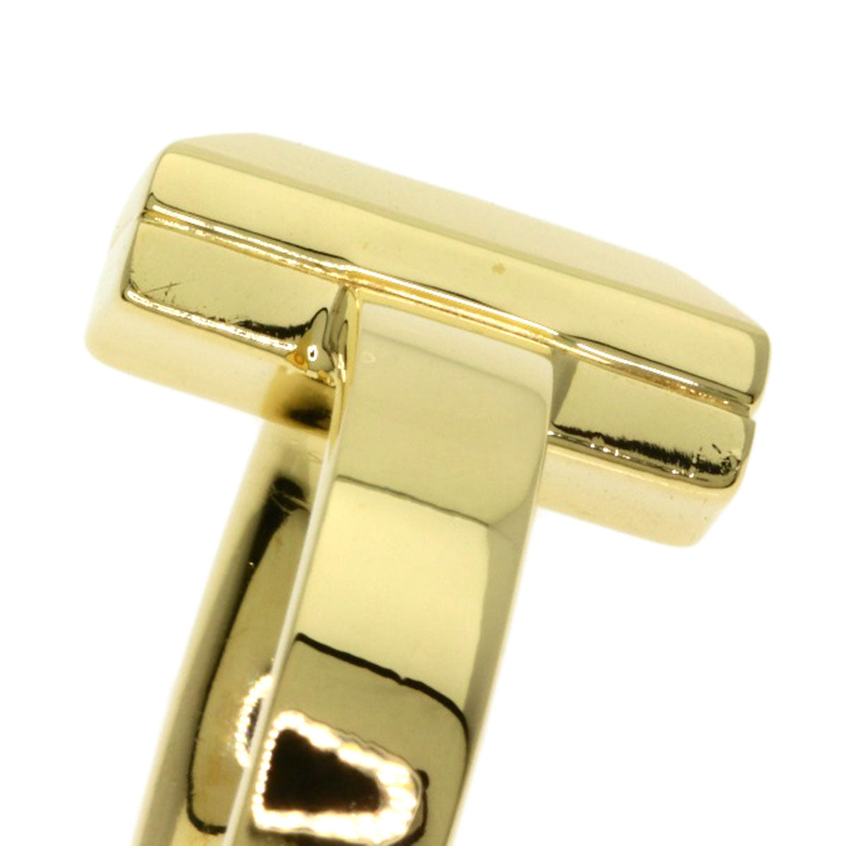 TIFFANY&Co. T one Ring K18 Yellow Gold Ladies [Used]