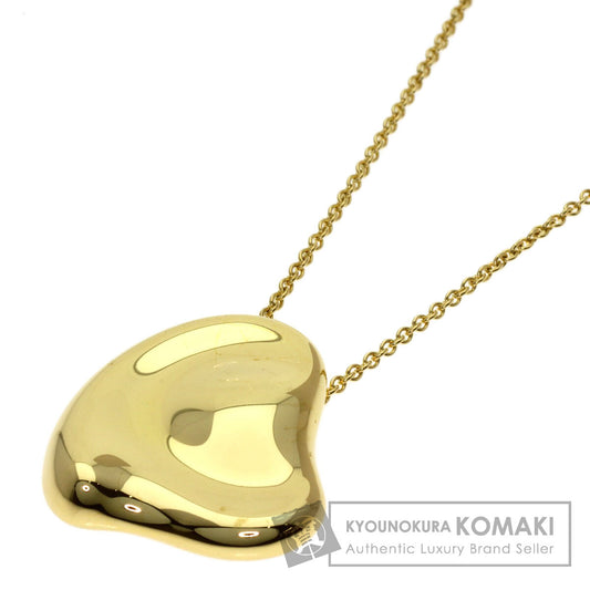 TIFFANY&Co. Full heart Necklace K18 Yellow Gold Ladies [Used]